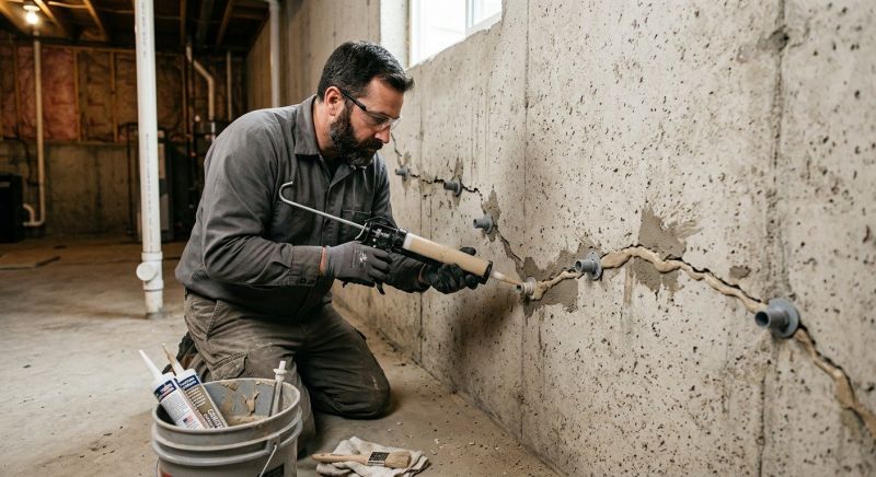 Basement Foundation Repair in Forsyth County, GA