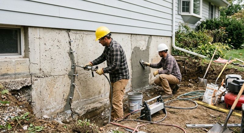 Basement Foundation Repair in Lula, GA
