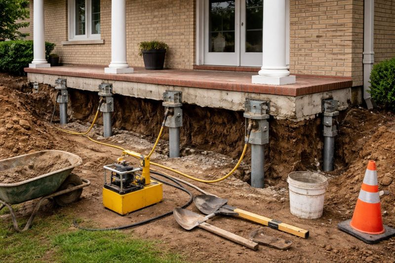 Basement Stabilization in Dahlonega, GA