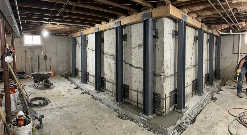 Basement Underpinning in Dahlonega, GA