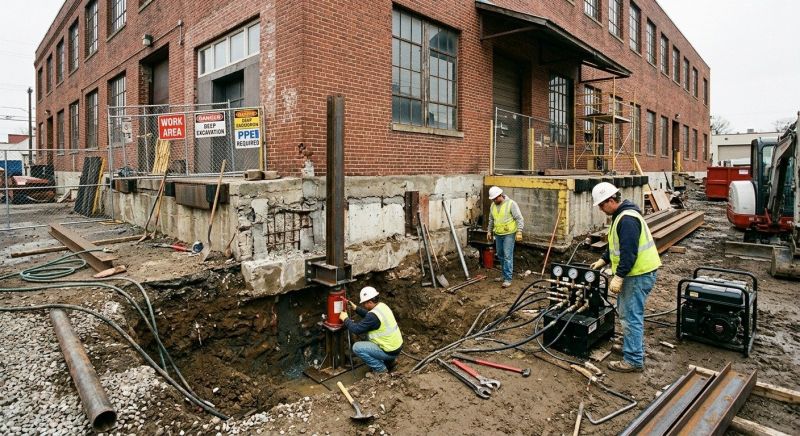 Building Foundation Repair in Cumming, GA