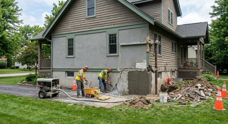 Building Foundation Repair in Dawsonville, GA
