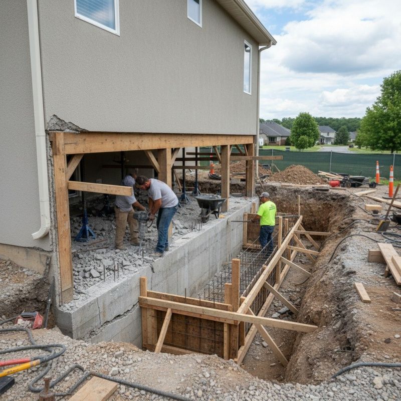 Building Foundation Repair in Demorest, GA