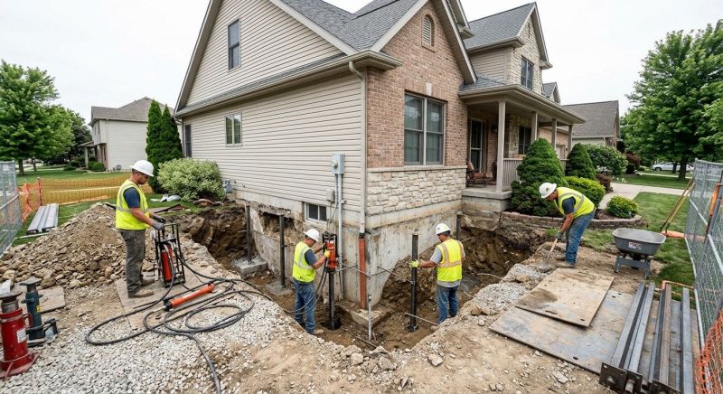 Building Foundation Repair in Flowery Branch, GA