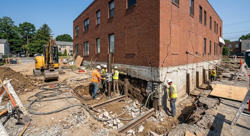 Building Foundation Repair in Gainesville, GA