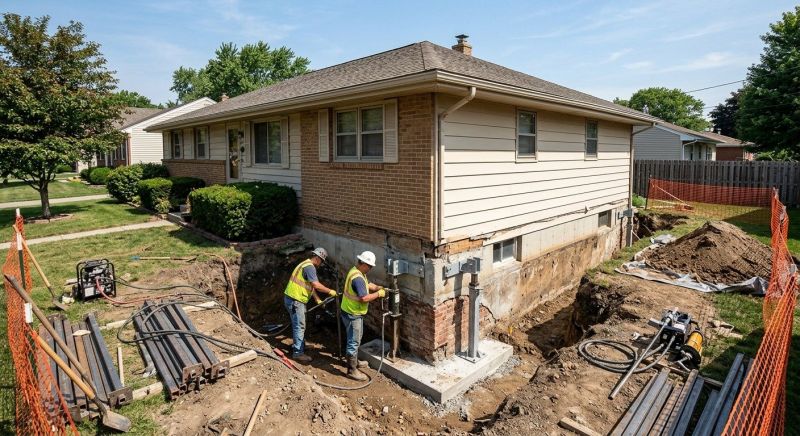 Building Foundation Repair in Helen, GA