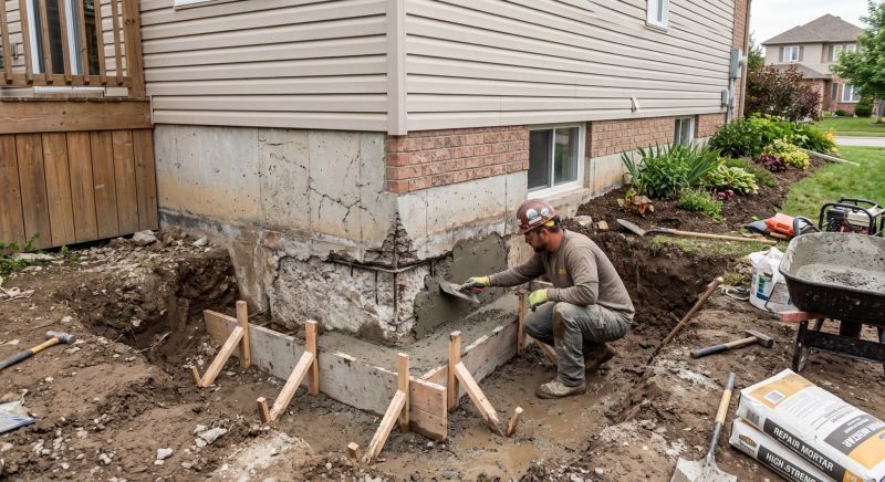 Building Foundation Repair in Lula, GA