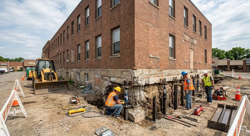 Commercial Foundation Repair in Dahlonega, GA