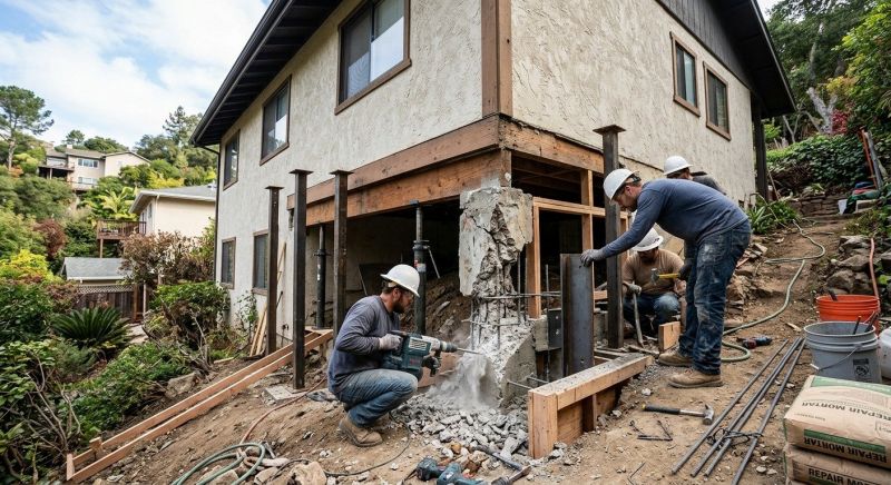 Concrete Foundation Repair in Suches, GA