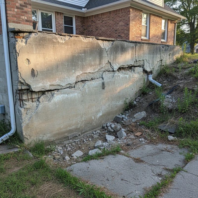 Cracked Foundation Repair in Cumming, GA