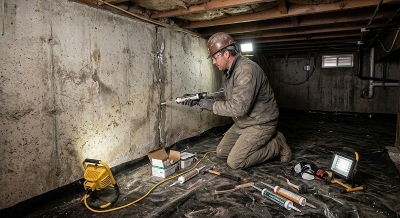 Cracked Foundation Repair in Helen, GA