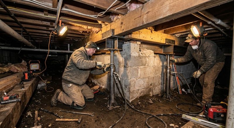Crawlspace Foundation Repair in Demorest, GA