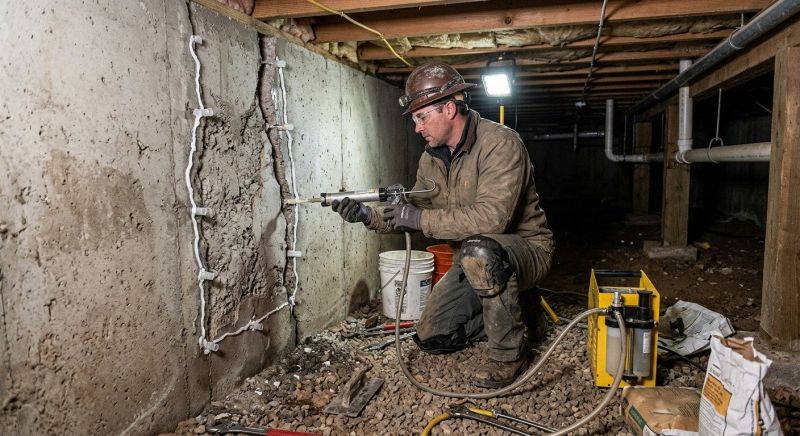 Crawlspace Foundation Repair in Forsyth County, GA