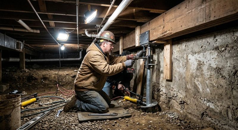 Crawlspace Foundation Repair in Hall County, GA