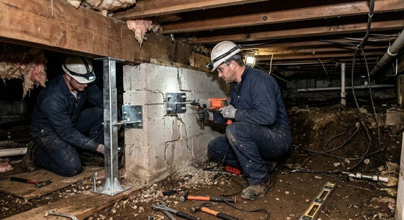 Crawlspace Foundation Repair in Dahlonega, GA