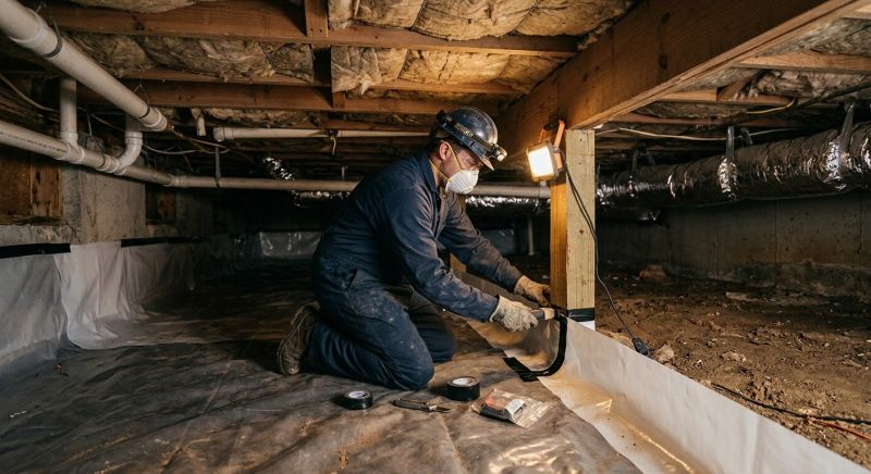 Crawlspace Repair in Dahlonega, GA
