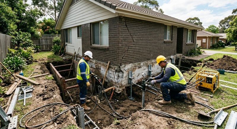 Foundation Crack Repair in Demorest, GA