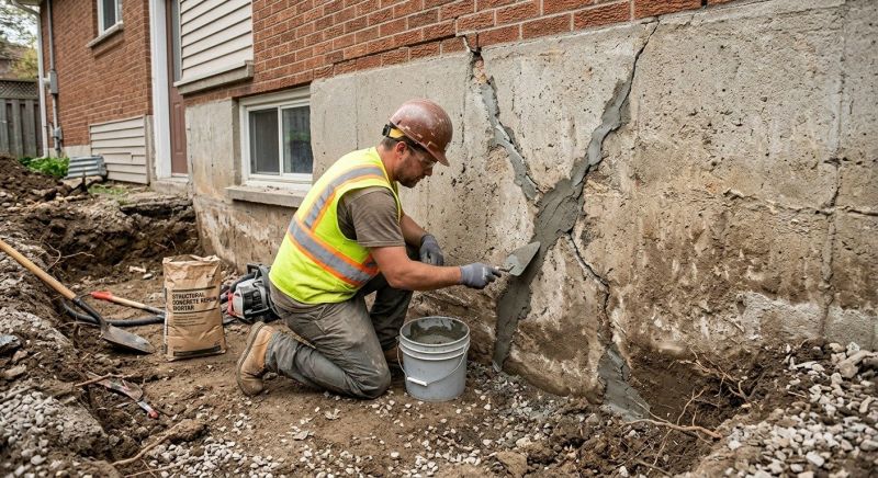 Foundation Crack Repair in Gainesville, GA