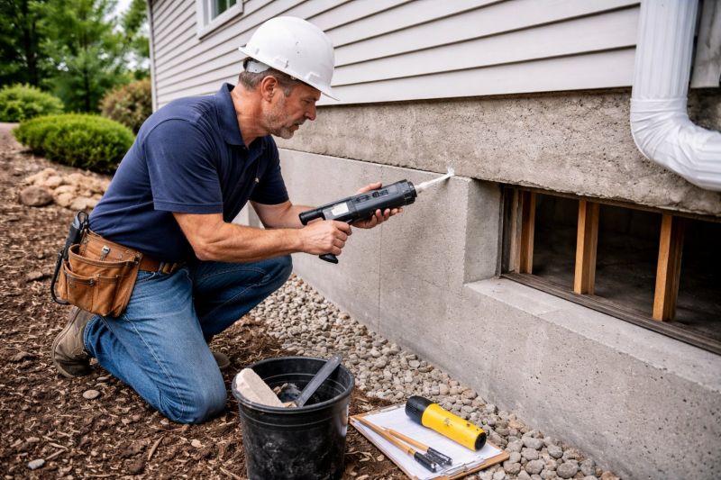 Foundation Crack Sealing in Dahlonega, GA