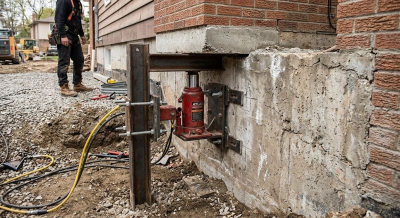 Foundation Jacking in Cumming, GA