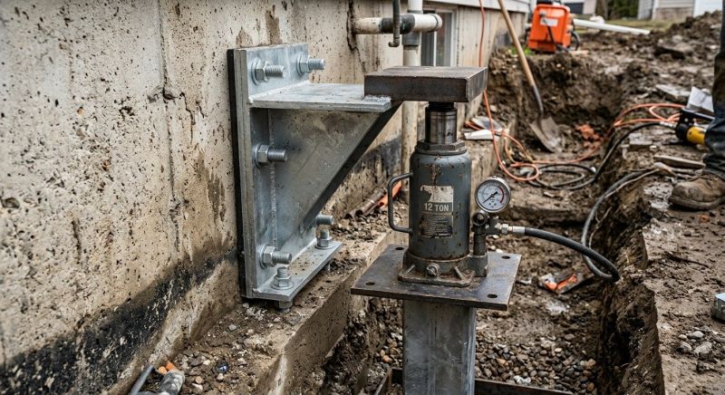 Foundation Jacking in Hall County, GA