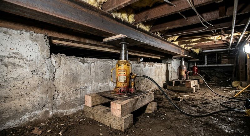 Foundation Jacking in Lula, GA