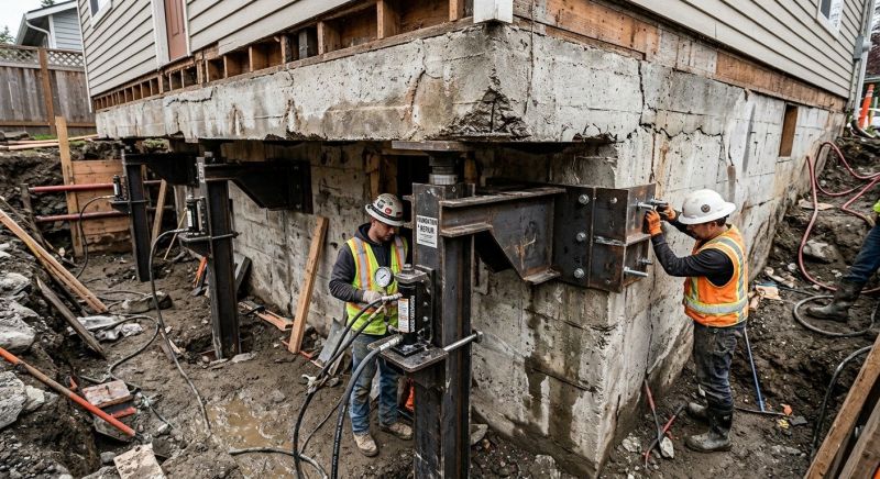 Foundation Lifting in Ball Ground, GA