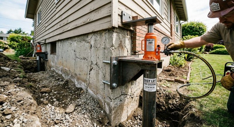 Foundation Lifting in Suches, GA