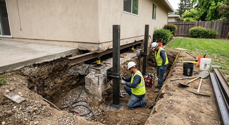 Foundation Pier Repair in Dahlonega, GA