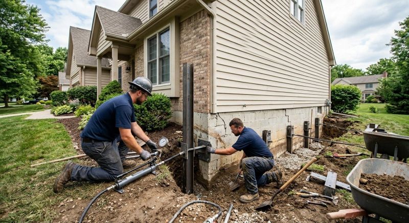 Foundation Pier Repair in Dahlonega, GA