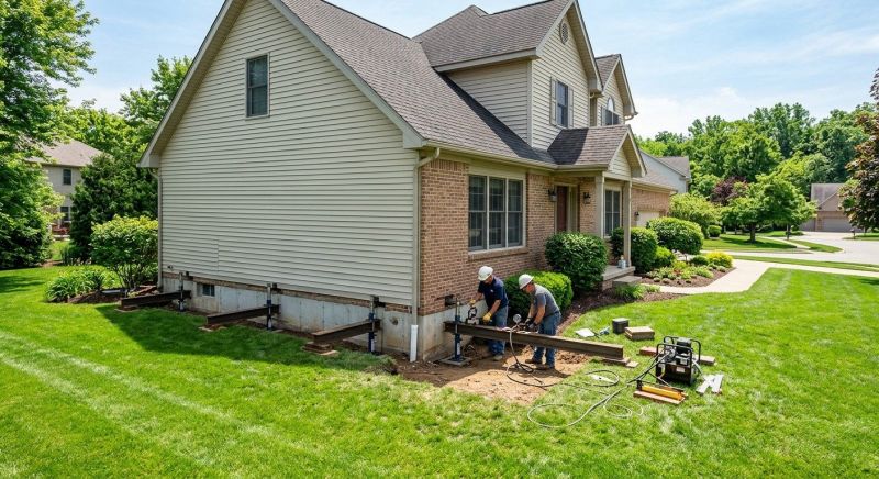 Foundation Releveling in Dahlonega, GA