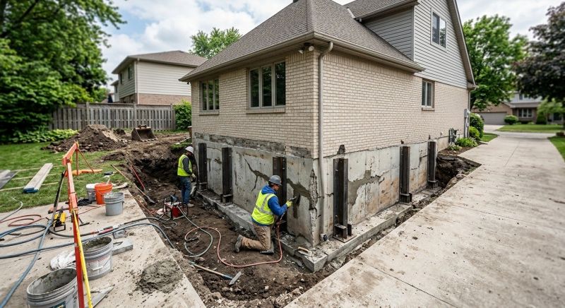 Foundation Repair in Oakwood, GA