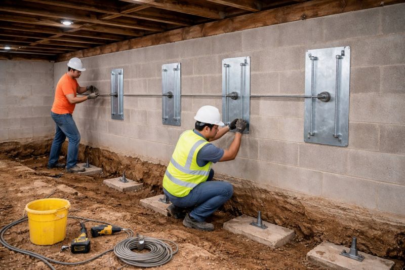 Foundation Stabilizing in Demorest, GA