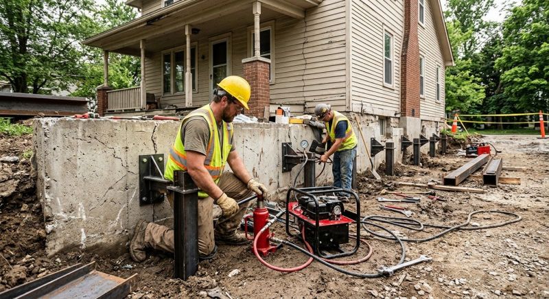 Foundation Stabilizing in Flowery Branch, GA