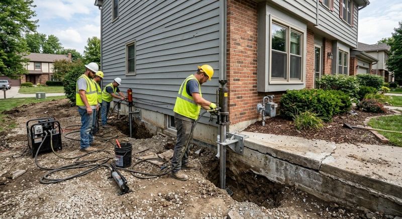 Foundation Stabilizing in Flowery Branch, GA