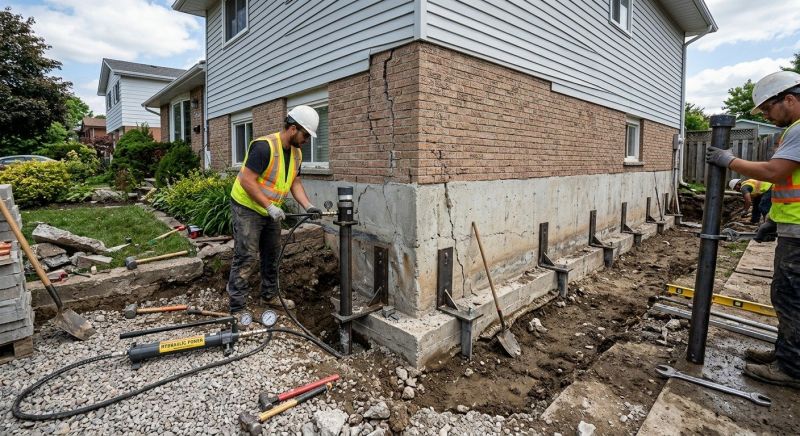 Foundation Stabilizing in Hall County, GA