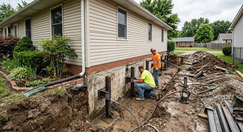 Foundation Stabilizing in Hall County, GA