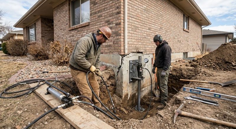 Foundation Stabilizing in Helen, GA