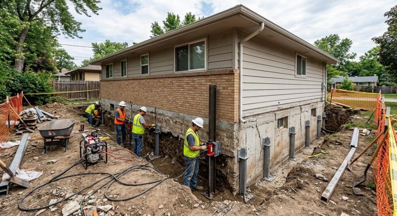 Foundation Strengthening in Dahlonega, GA