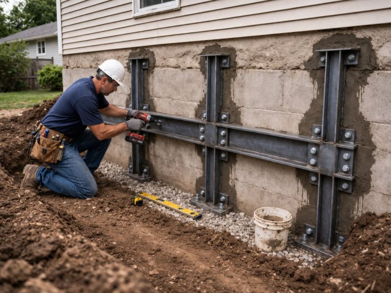 Foundation Strengthening in Dahlonega, GA