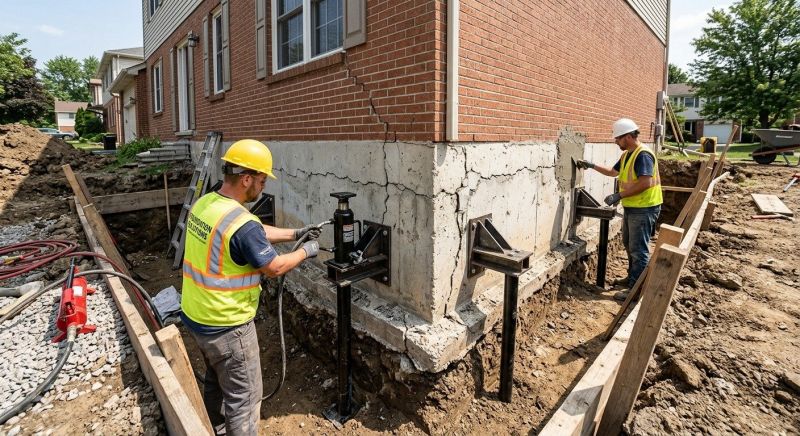 Foundation Structural Repair in Forsyth County, GA