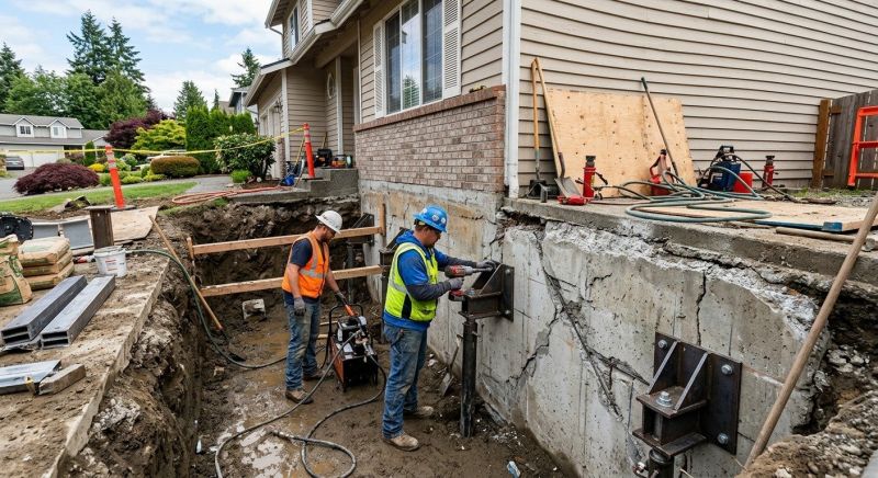 Foundation Structural Repair in Lula, GA