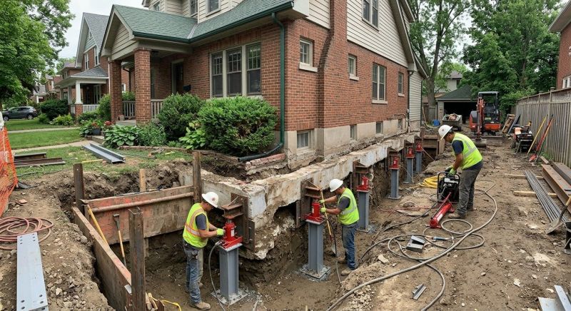 Foundation Underpinning in Dahlonega, GA