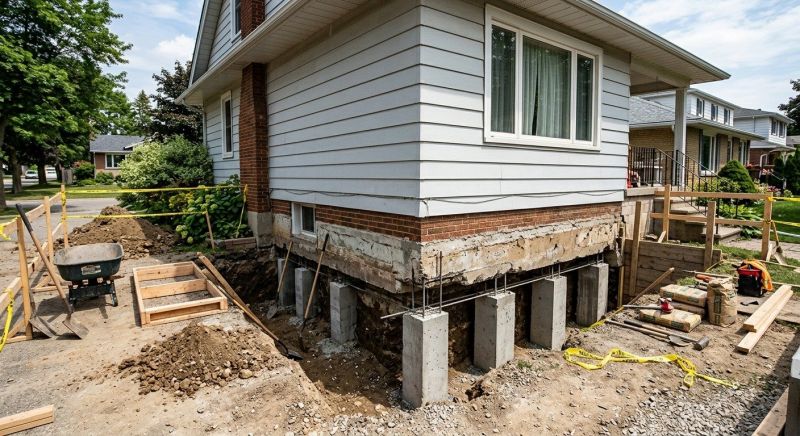 Foundation Underpinning in Dahlonega, GA