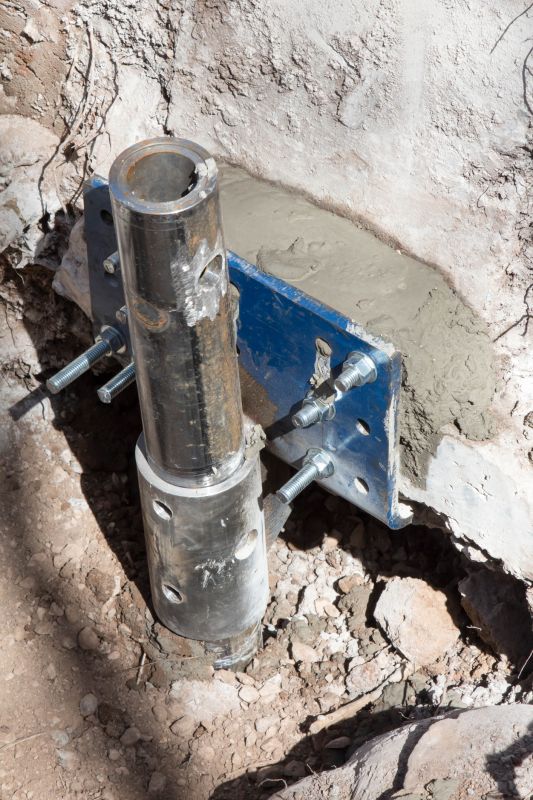 Helical Pile Installation in Dahlonega, GA