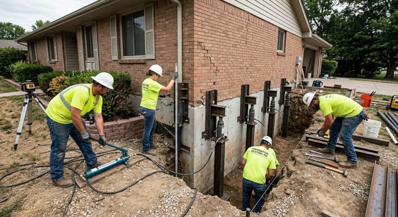 Home Foundation Leveling in Ball Ground, GA