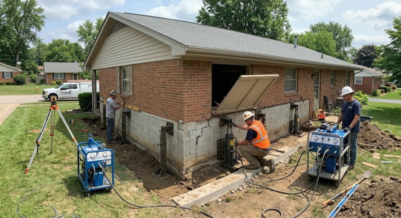Home Foundation Leveling in Hall County, GA