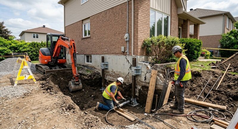 Home Foundation Repair in Oakwood, GA