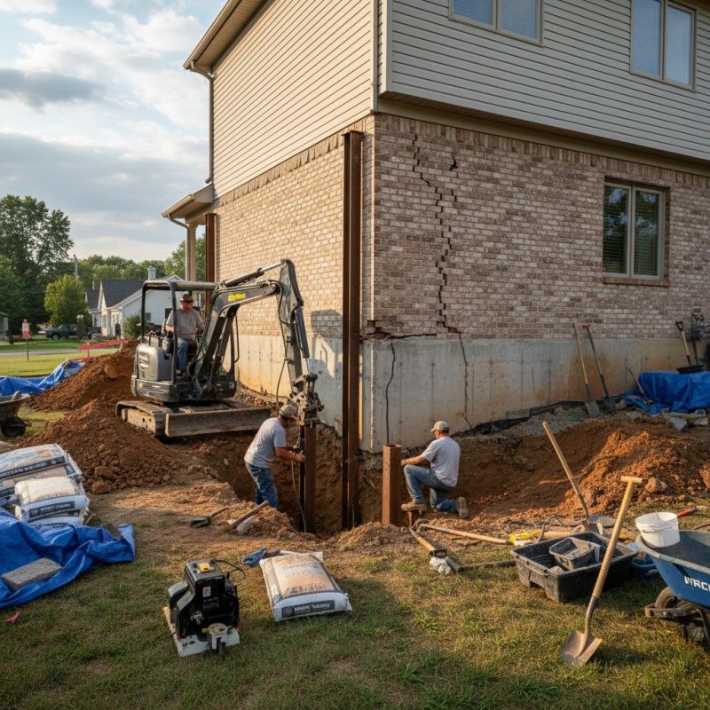 Home Foundation Repair in Union County, GA