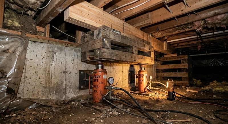 House Settling Repair in Dahlonega, GA